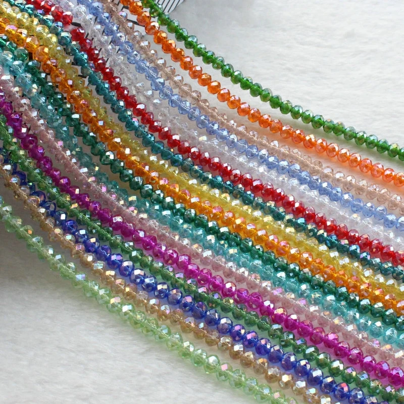BEAUCHAMP 4*3mm Crystal Czech Beads Rondelle Faceted Craft Bangle Decor Jewelry Findings Spacer Earrings Bracelet Accessories
BEAUCHAMP 4*3mm Crystal Czech Beads Rondelle Faceted Craft Bangle Decor Jewelry Findings Spacer Earrings Bracelet Accessories