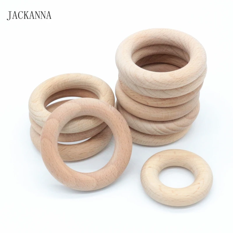 40mm/55mm DIY Organic Beech Wood Ring Wooden Teether, Smooth Round Wooden Baby Teething Rings Newborn Houten Bijtring Toys 5PCS
40mm/55mm DIY Organic Beech Wood Ring Wooden Teether, Smooth Round Wooden Baby Teething Rings Newborn Houten Bijtring Toys 5PCS