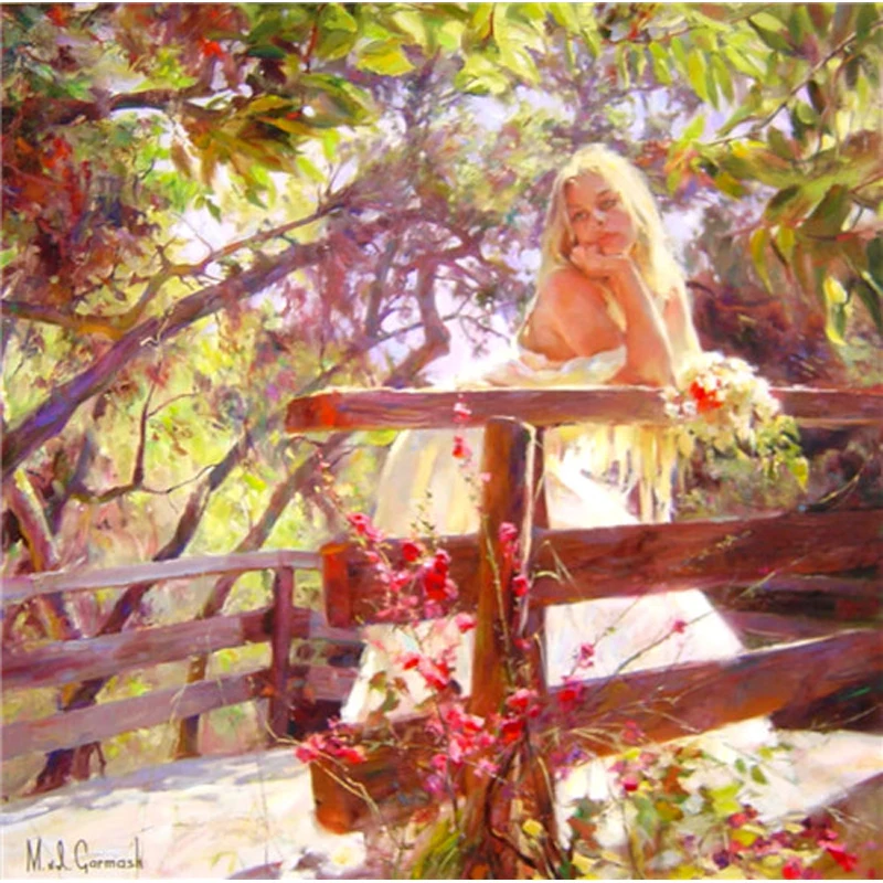 YIKEE decorative canvas oil painting by numbers,paint by numbers for adults White dress woman
YIKEE decorative canvas oil painting by numbers,paint by numbers for adults White dress woman