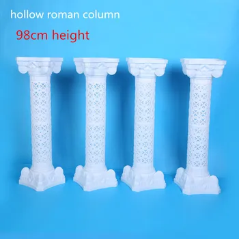 European Style 98 cm Height White Upscale Plastic Hollow Roman Column Wedding Welcome Area Decoration Photo Booth Props Supplies
European Style 98 cm Height White Upscale Plastic Hollow Roman Column Wedding Welcome Area Decoration Photo Booth Props Supplies