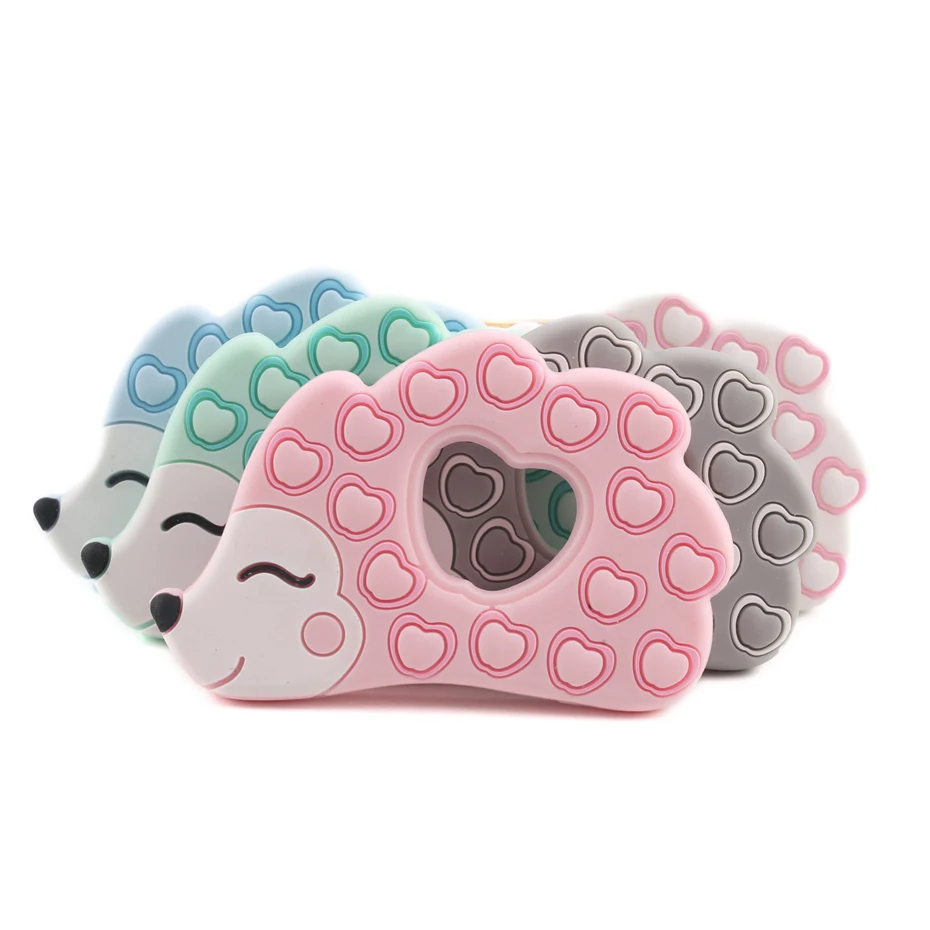 Bite Bites 1PC Food Grade Silicone Teether Baby Teething Chewing Hedgehog Shower Gift Toys Porcupine BPA Free Baby Teether
Bite Bites 1PC Food Grade Silicone Teether Baby Teething Chewing Hedgehog Shower Gift Toys Porcupine BPA Free Baby Teether