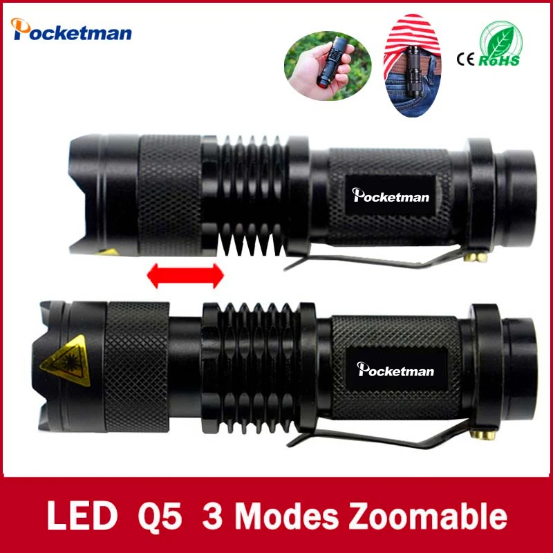 high-quality Mini Black Brand 2000LM Waterproof LED Flashlight 3 Modes Zoomable LED Torch penlight free shipping z35
high-quality Mini Black Brand 2000LM Waterproof LED Flashlight 3 Modes Zoomable LED Torch penlight free shipping z35