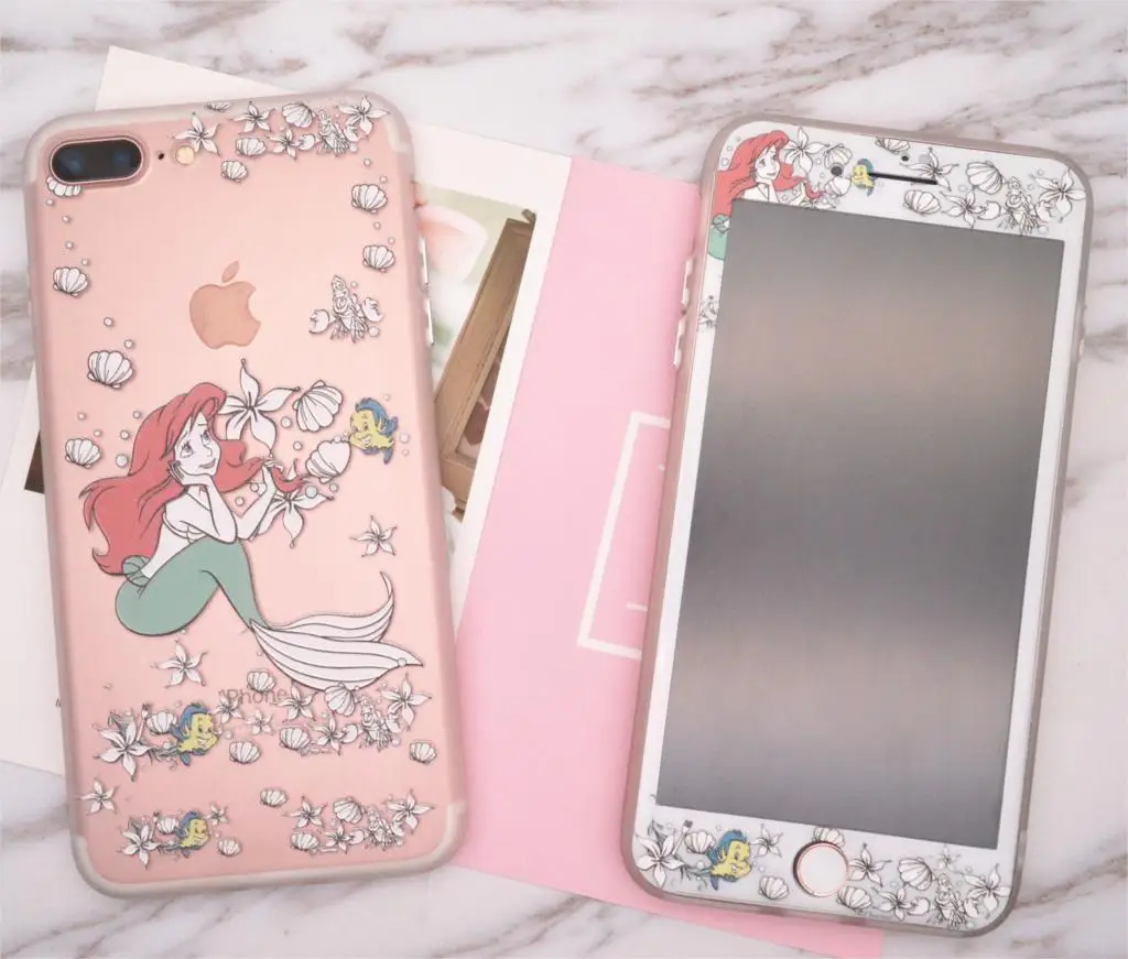 Tempered Glass for iPhone 6 6S 7 8 Plus screen protector Film+Hard Phone Case Princess Rapunzel Mermaid image Painted Back Cover
Tempered Glass for iPhone 6 6S 7 8 Plus screen protector Film+Hard Phone Case Princess Rapunzel Mermaid image Painted Back Cover