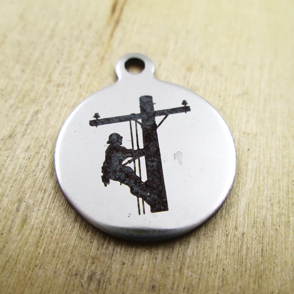 20pcs/lot-line man stainless steel charms - Laser Engraved - Customized - DIY Charms Pendants
20pcs/lot-line man stainless steel charms - Laser Engraved - Customized - DIY Charms Pendants