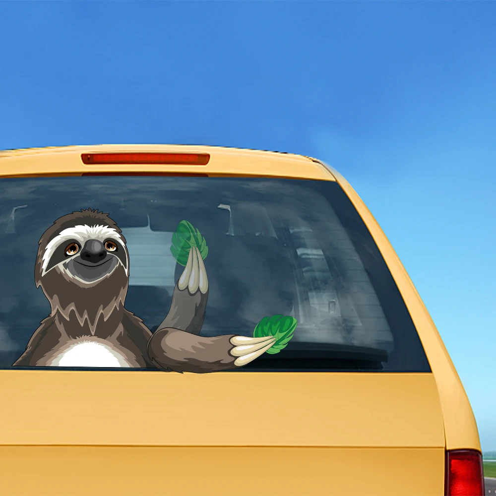 Sloth Waving Wiper Decals PVC Car Styling Rear Window Wiper Stickers Rear Windshield Stickers Car Sticker accessories
Sloth Waving Wiper Decals PVC Car Styling Rear Window Wiper Stickers Rear Windshield Stickers Car Sticker accessories