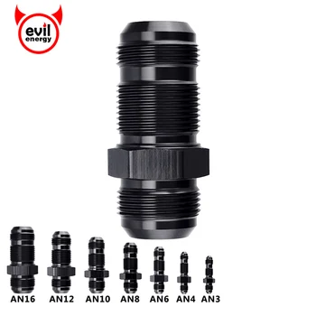 evil energy AN4-AN16 Flare Straight Bulkhead Anoized Aluminum Oil Fuel Fitting Fuel Adapter Oil Adaptors Black
evil energy AN4-AN16 Flare Straight Bulkhead Anoized Aluminum Oil Fuel Fitting Fuel Adapter Oil Adaptors Black
