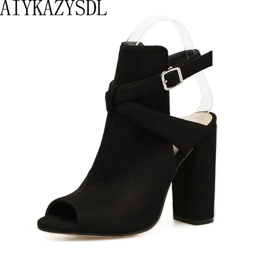 AIYKAZYSDL Women Rome Sandals Open Peep Toe Summer Boots Slingback Gladiator Sandals Buckle Strap Thick High Heel Pumps Shoes
AIYKAZYSDL Women Rome Sandals Open Peep Toe Summer Boots Slingback Gladiator Sandals Buckle Strap Thick High Heel Pumps Shoes