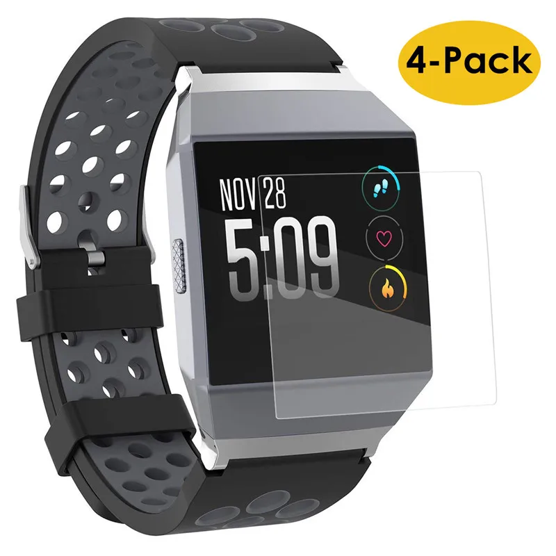 SOONHUA 4 Pcs Anti-Scratch TPU Clear HD Protective Film Full Screen Protector Cover Film Case For Fitbit Ionic Smart Wristband
SOONHUA 4 Pcs Anti-Scratch TPU Clear HD Protective Film Full Screen Protector Cover Film Case For Fitbit Ionic Smart Wristband