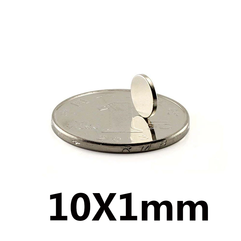 50/100/300 PCS Neodymium Magnet Permanent N35 10mm x 1mm NdFeB Super Strong Powerful Magnetic Magnets Round Disc 10*1MM
50/100/300 PCS Neodymium Magnet Permanent N35 10mm x 1mm NdFeB Super Strong Powerful Magnetic Magnets Round Disc 10*1MM