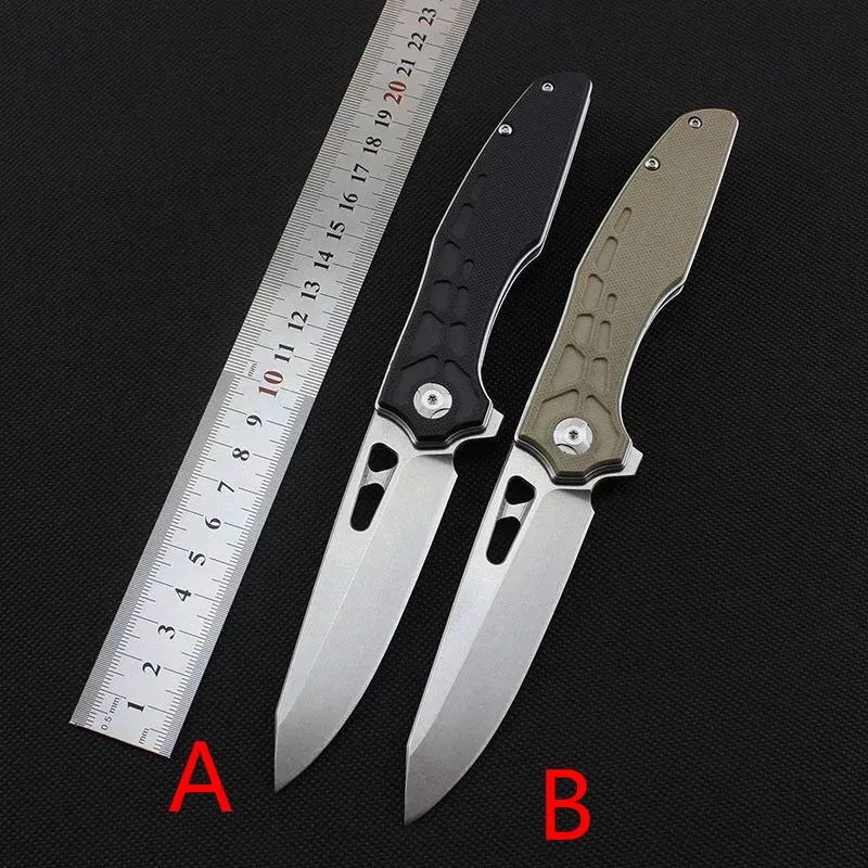 New EF 2019 D2 blade G10+steel handle EF19 folding knife outdoor survival knife Camping tactical knife
New EF 2019 D2 blade G10+steel handle EF19 folding knife outdoor survival knife Camping tactical knife