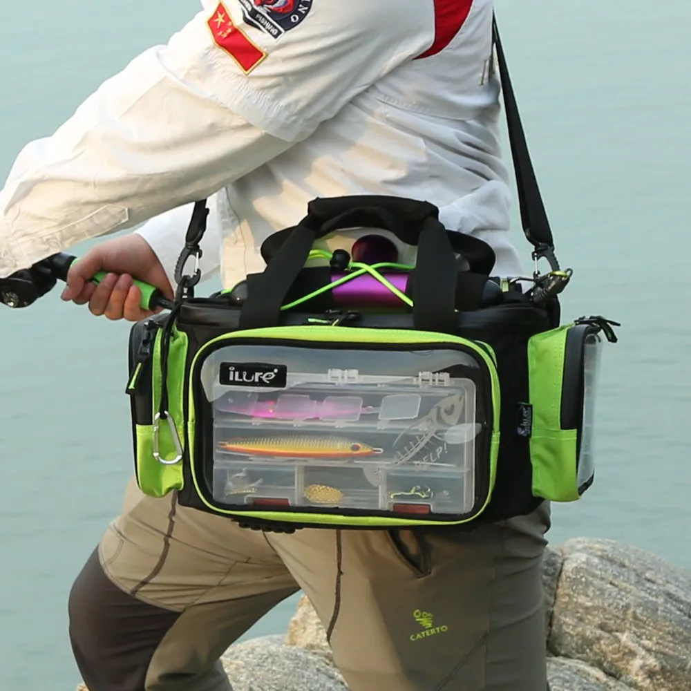 ILURE Multifunctional Large-size Fishing Lure Bag MANLY Four Color Selection Waist Shoulder Fishing Lure Reel Tackle Bag Holder
ILURE Multifunctional Large-size Fishing Lure Bag MANLY Four Color Selection Waist Shoulder Fishing Lure Reel Tackle Bag Holder