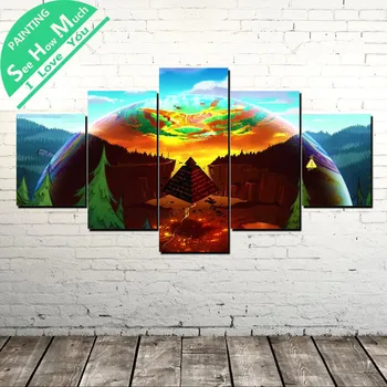 5 Piece Gravity Falls Wall Art Canvas Poster and Print Canvas Painting Decorative Picture Home Decor for Living Room
5 Piece Gravity Falls Wall Art Canvas Poster and Print Canvas Painting Decorative Picture Home Decor for Living Room