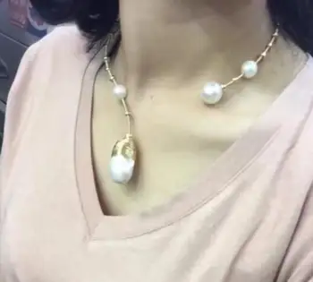 free shipping >>>>noble jewelry Natural 12-25mm SouthSea baroque kasumi pearl necklace 9k
free shipping >>>>noble jewelry Natural 12-25mm SouthSea baroque kasumi pearl necklace 9k