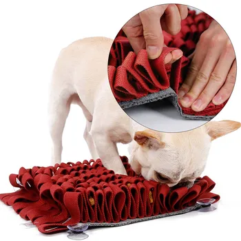 Bite Resistant Dog Sniffing Pad Cotton Belt Pet Sniffing Training Blanket Cat Dog Slow Food Bowl
Bite Resistant Dog Sniffing Pad Cotton Belt Pet Sniffing Training Blanket Cat Dog Slow Food Bowl