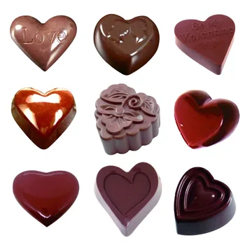 3D Love shape Valentine's Day Polycarbonate Chocolate Mold Sweet Candy Pudding Jelly Mould DIY baking confectionery tools
3D Love shape Valentine's Day Polycarbonate Chocolate Mold Sweet Candy Pudding Jelly Mould DIY baking confectionery tools