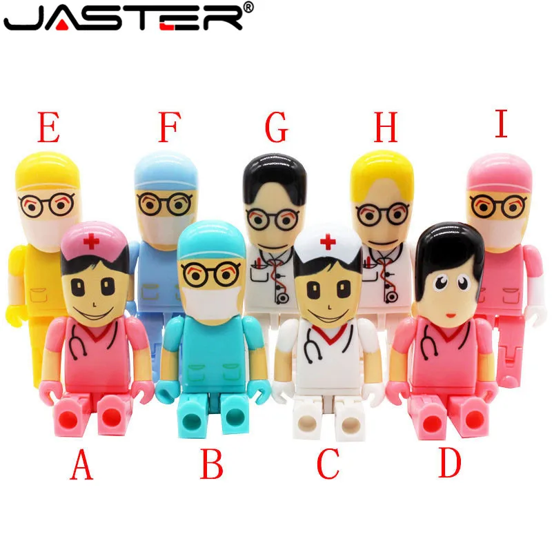 JASTER Doctors USB stick nurses memory stick Lovely pendrive cartoon usb flash drive 8gb pen drive 16G flash card free shipping
JASTER Doctors USB stick nurses memory stick Lovely pendrive cartoon usb flash drive 8gb pen drive 16G flash card free shipping