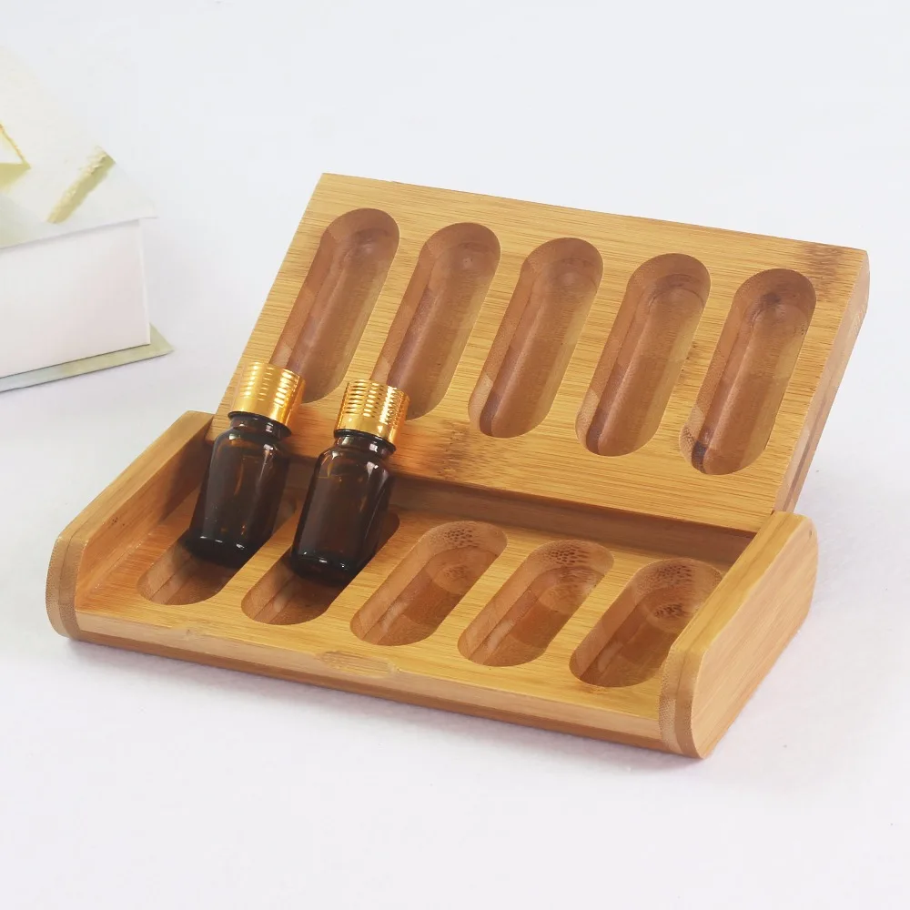 Essential Oils Bamboo Box 5 Holes 5ml 10ml Bottles SPA YOGA Club Aromatherapy Container Organizer Cosmetic Oil Display Stand
Essential Oils Bamboo Box 5 Holes 5ml 10ml Bottles SPA YOGA Club Aromatherapy Container Organizer Cosmetic Oil Display Stand