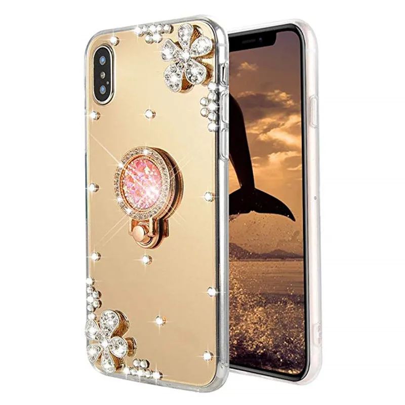 Mirror case For Huawei P30 P Smart 2019 P9 P10 P20 mate 20 10 Pro honor 9 lite 7a pro Y5 Y7 Prime 2018 Phone Crystal Ring cover
Mirror case For Huawei P30 P Smart 2019 P9 P10 P20 mate 20 10 Pro honor 9 lite 7a pro Y5 Y7 Prime 2018 Phone Crystal Ring cover