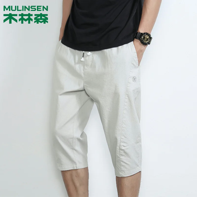 Mulinsen Men's Leisure Seven-cent Pants Summer Fashion Bodywear Elastic Shorts Bodywear Five-pants Men's Trend
Mulinsen Men's Leisure Seven-cent Pants Summer Fashion Bodywear Elastic Shorts Bodywear Five-pants Men's Trend