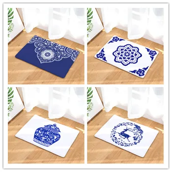 Fashion China Flower Front Door Carpets Bath Mat for Bedroom Living Room Blue and White Doormat, Outdoor Rugs
Fashion China Flower Front Door Carpets Bath Mat for Bedroom Living Room Blue and White Doormat, Outdoor Rugs