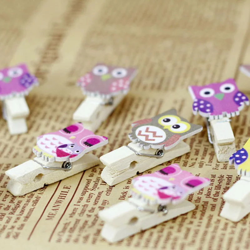 10Pcs Mini Clothespins Decorative Owl Wooden Kids Baby Clothes Pegs Hanger for Photo Paper Peg Pin With Rope Organizer perchas
10Pcs Mini Clothespins Decorative Owl Wooden Kids Baby Clothes Pegs Hanger for Photo Paper Peg Pin With Rope Organizer perchas