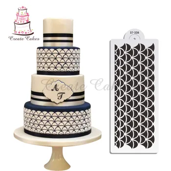 Fish-Scales Cake Decoration Stencil Plastic Template Mold for Celebration Cake Design Lace Stencil Cake Stencil Decorating Tool
Fish-Scales Cake Decoration Stencil Plastic Template Mold for Celebration Cake Design Lace Stencil Cake Stencil Decorating Tool