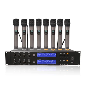 Packet mail R-U8800 eight channel wireless microphone speaker microphone can be infrared FM
Packet mail R-U8800 eight channel wireless microphone speaker microphone can be infrared FM