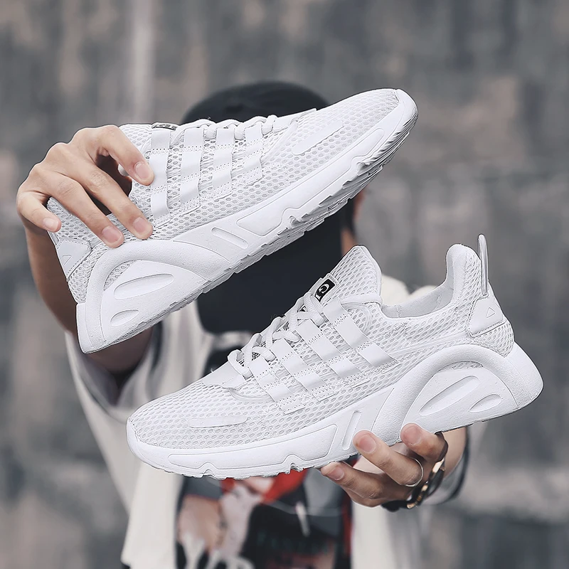 Fashion Breathable Boys Sneakers Cross-tied Solid Spring Autumn Vulcanized Shoes White Lace-up Non-slip Soft Mesh Men Shoes
Fashion Breathable Boys Sneakers Cross-tied Solid Spring Autumn Vulcanized Shoes White Lace-up Non-slip Soft Mesh Men Shoes