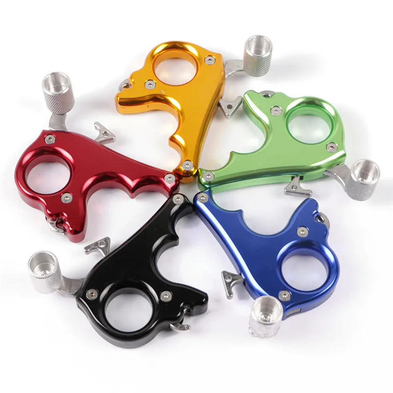 440C 3 Finger Stainless Steel Release Aid Archery Caliper Release for Compound Bow Archery Arrows and Bow Release
440C 3 Finger Stainless Steel Release Aid Archery Caliper Release for Compound Bow Archery Arrows and Bow Release