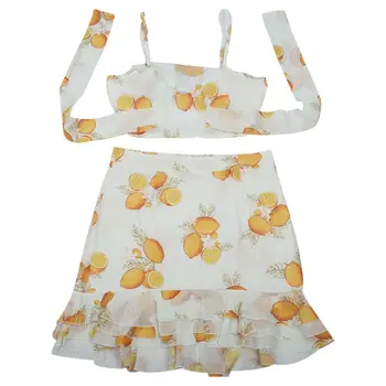 Women's Fashion Sexy Ruffle 2 Pieces Set Dress New Summer Dress Flower Print Sleeveless Bow Bodycon Mini Dresses
Women's Fashion Sexy Ruffle 2 Pieces Set Dress New Summer Dress Flower Print Sleeveless Bow Bodycon Mini Dresses
