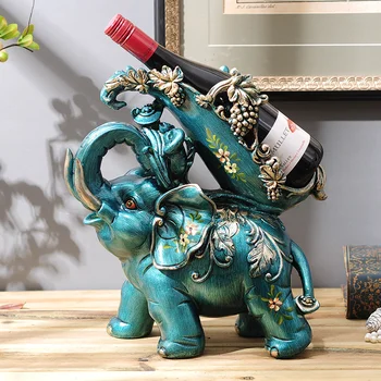 European noble elephant Home Furnishing wine wine frame ornaments decorations crafts decoration business gifts
European noble elephant Home Furnishing wine wine frame ornaments decorations crafts decoration business gifts
