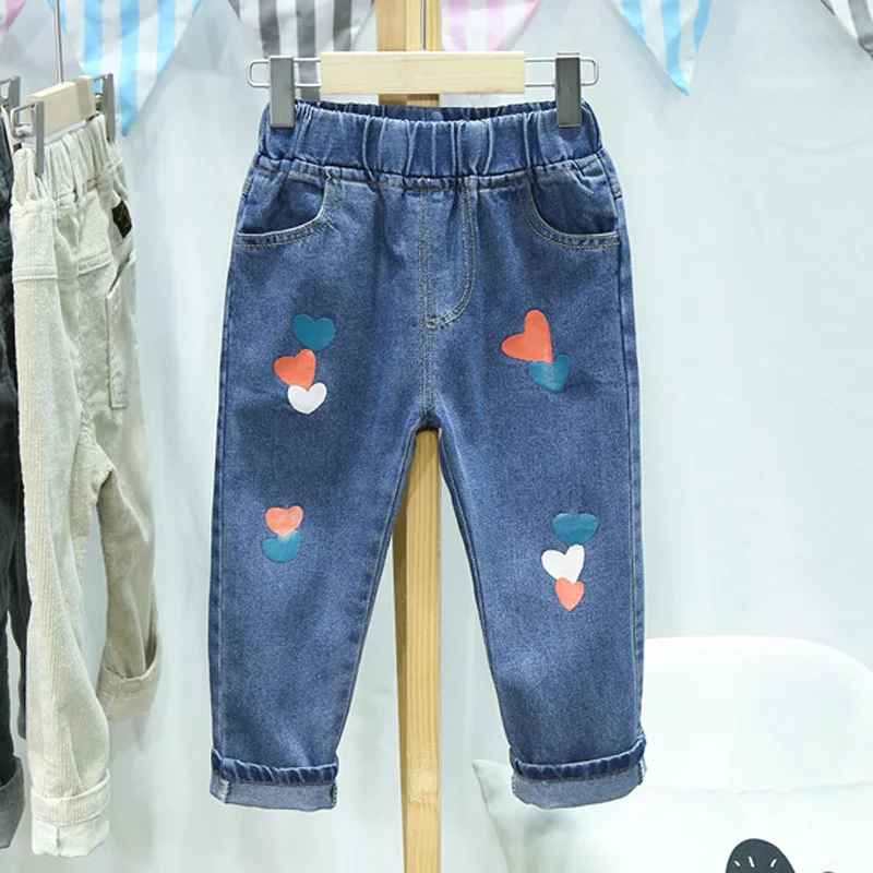 Spring Autumn Baby Girls Children Infants Printed Heart Denim Jeans Long Pant Full Length Pants Kids Trousers Pantalones S8311
Spring Autumn Baby Girls Children Infants Printed Heart Denim Jeans Long Pant Full Length Pants Kids Trousers Pantalones S8311