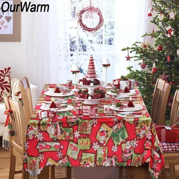 OurWarm New Year 2019 Rectangular Table Cloth Merry Christmas Kitchen Dining Printed Table Cover Christmas Decoration for Home
OurWarm New Year 2019 Rectangular Table Cloth Merry Christmas Kitchen Dining Printed Table Cover Christmas Decoration for Home