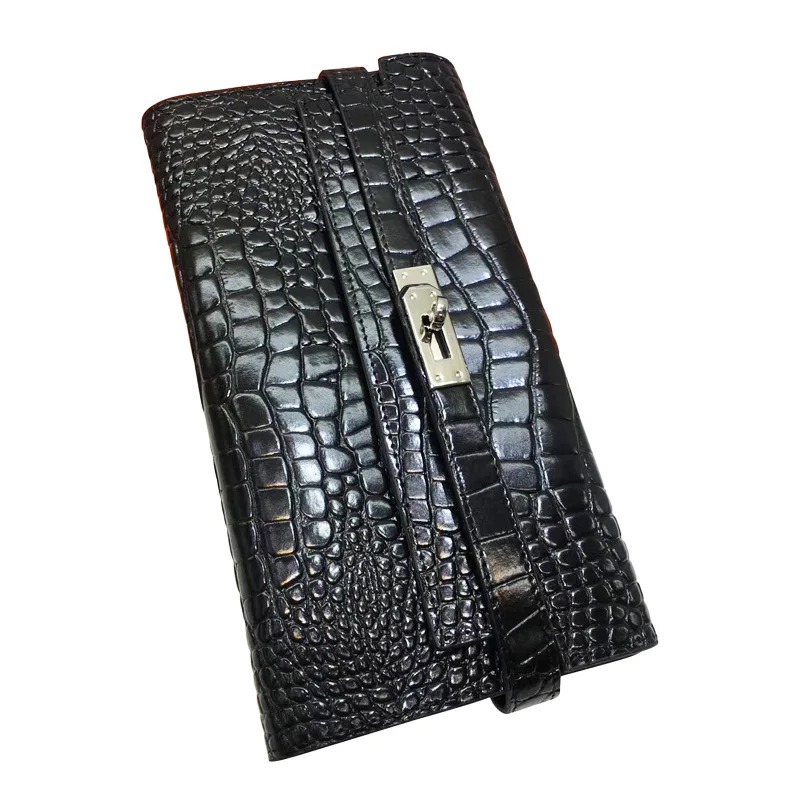 Women Alligator Leather Wallets Crocodile Purse Female Card Holder Luxury Money Dollar Bag Female Black Long Walet Girl Wristlet
Women Alligator Leather Wallets Crocodile Purse Female Card Holder Luxury Money Dollar Bag Female Black Long Walet Girl Wristlet