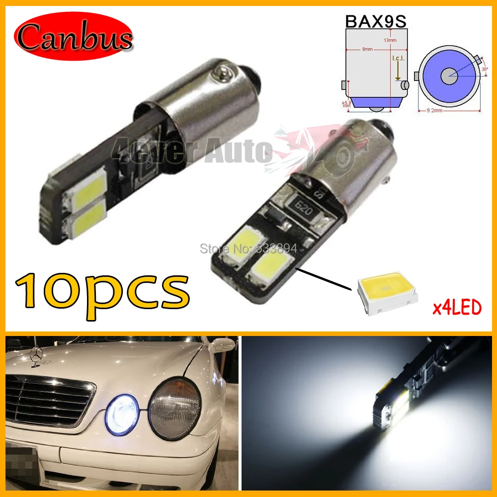 10pcs Canbus No Error Xenon White 4-SMD-5730 1206 BaX9s BA9 H6W Q65B T4W 53 182 257 LED Bulbs for Euro Cars Parking City Lights 10pcs Canbus No Error Xenon White 4-SMD-5730 1206 BaX9s BA9 H6W Q65B T4W 53 182 257 LED Bulbs for Euro Cars Parking City Lights<br><br>Aliexpress