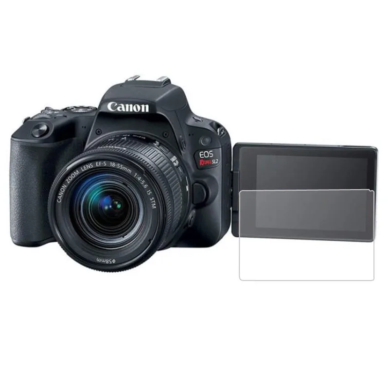 Tempered Glass Screen Protector for Canon EOS 200D Mark ii MK2/ 250D/Rebel SL3/ Kiss X10 Camera Cover Protective Film Protection
Tempered Glass Screen Protector for Canon EOS 200D Mark ii MK2/ 250D/Rebel SL3/ Kiss X10 Camera Cover Protective Film Protection