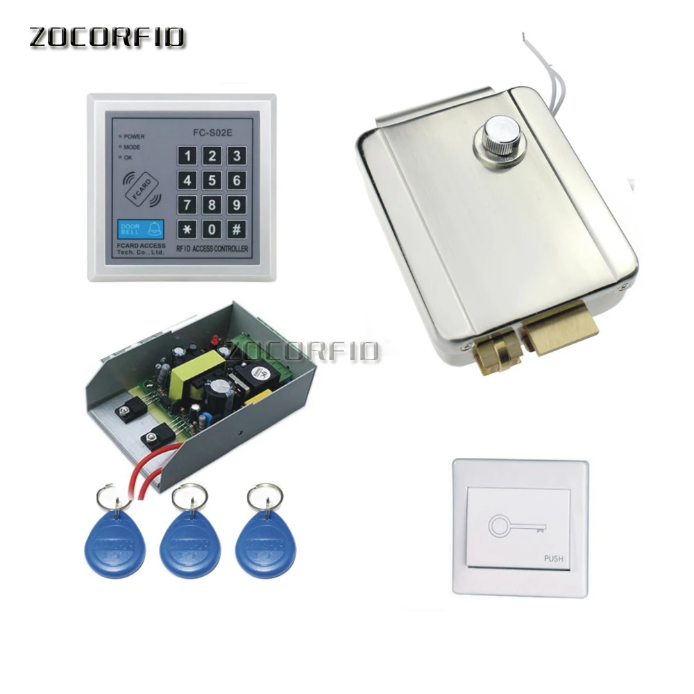 Iron gate Door Access Control System Kit Set + Electric Control Door Lock + Rfid Keypad Code +RFID keyfobs IN STOCK
Iron gate Door Access Control System Kit Set + Electric Control Door Lock + Rfid Keypad Code +RFID keyfobs IN STOCK