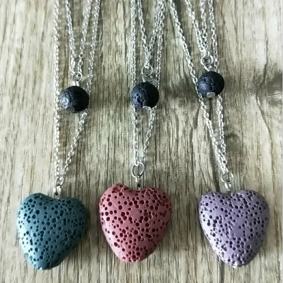 Colorful Heart Lava Stone Necklace Diy Volcano Stone Aromatherapy Essential Oil Diffuser Multilayer Necklace For Women Jewelry
Colorful Heart Lava Stone Necklace Diy Volcano Stone Aromatherapy Essential Oil Diffuser Multilayer Necklace For Women Jewelry