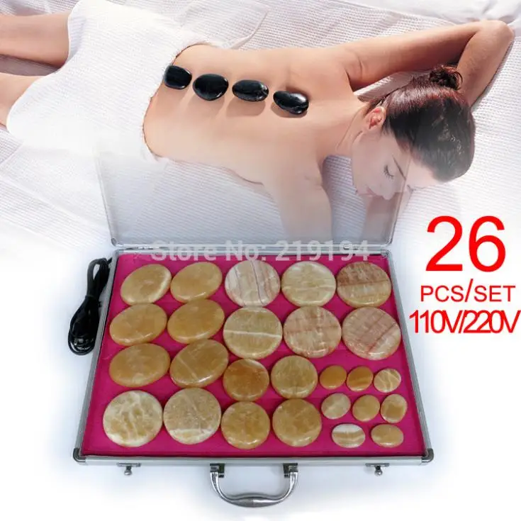 New type! 26pcs/set Hot stone body massager yellow Jade Salon SPA with heater bag ysgyp-nls
New type! 26pcs/set Hot stone body massager yellow Jade Salon SPA with heater bag ysgyp-nls