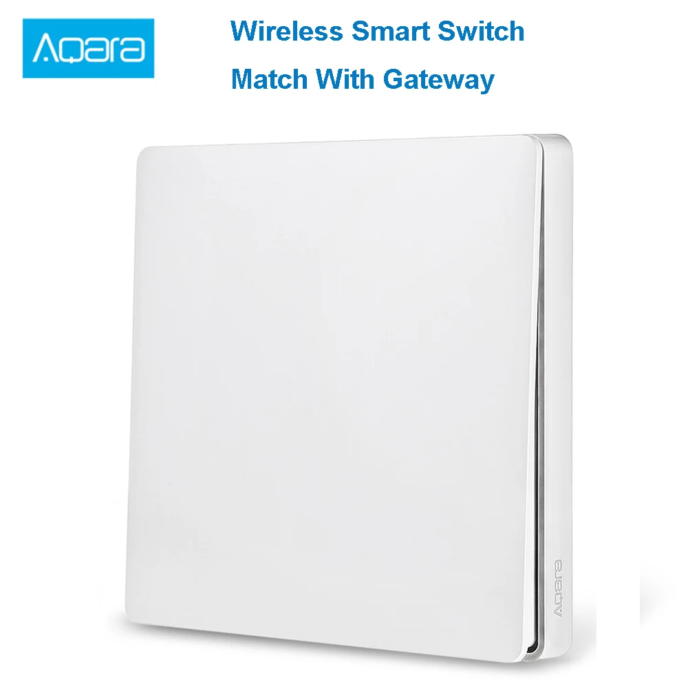 Genuine 2019 New Aqara Wireless Smart Switch Light Control Single Key Wall Switch Via APP Remote Control for Xiaomi Smart Home
Genuine 2019 New Aqara Wireless Smart Switch Light Control Single Key Wall Switch Via APP Remote Control for Xiaomi Smart Home