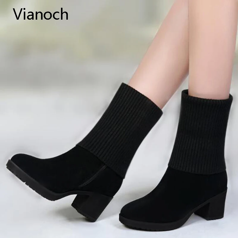 2019 Fashion Women Boots Casual Winter Snow Boots High Heels Fur Shoes Lady Size 40 41 aa0595 
2019 Fashion Women Boots Casual Winter Snow Boots High Heels Fur Shoes Lady Size 40 41 aa0595