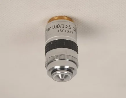 Free shipping,Microscope Objective-100X (Oil) Darkfield Microscope Plan Objective w/ Iris for Biological Microscope with 195mm
Free shipping,Microscope Objective-100X (Oil) Darkfield Microscope Plan Objective w/ Iris for Biological Microscope with 195mm