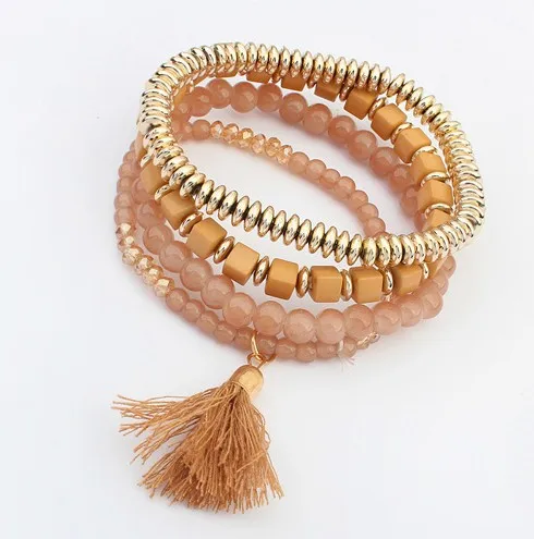 F&U Different Shape And Colors Beaded Bracelets fashion cubes multilayers And Different Shape Elastic Bracelet Fine for women
F&U Different Shape And Colors Beaded Bracelets fashion cubes multilayers And Different Shape Elastic Bracelet Fine for women