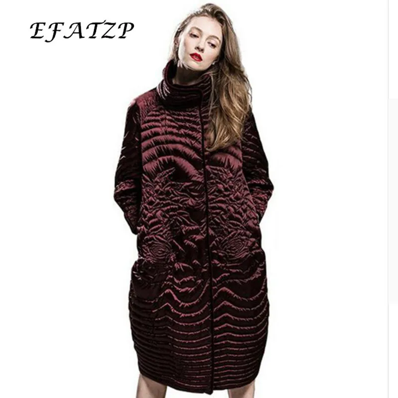 Winter Down Jackets New Fashion 2015 CLJ Brand Designer Womens Stunning Rose Embroidery Loose Long down Coat Plus size XL, XXL
Winter Down Jackets New Fashion 2015 CLJ Brand Designer Womens Stunning Rose Embroidery Loose Long down Coat Plus size XL, XXL