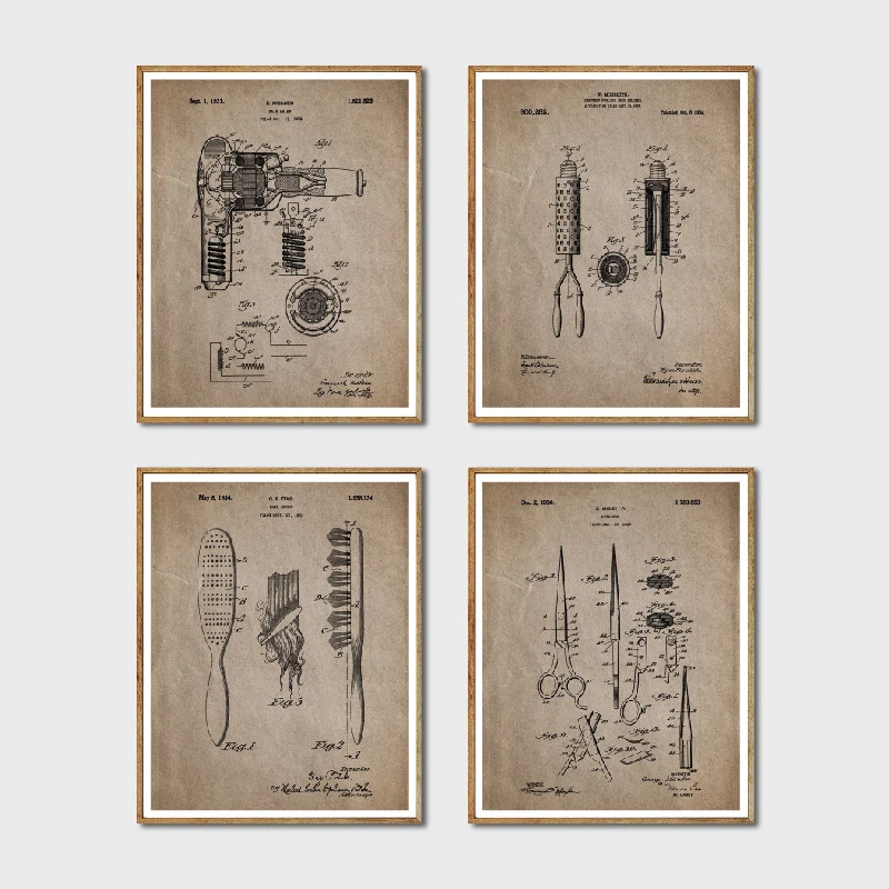 Hair Patent Posters and Prints Hair Salon Wall Art Decor Vintage Hairdresser Blueprint Poster Canvas Painting Wall Pictures Gift
Hair Patent Posters and Prints Hair Salon Wall Art Decor Vintage Hairdresser Blueprint Poster Canvas Painting Wall Pictures Gift