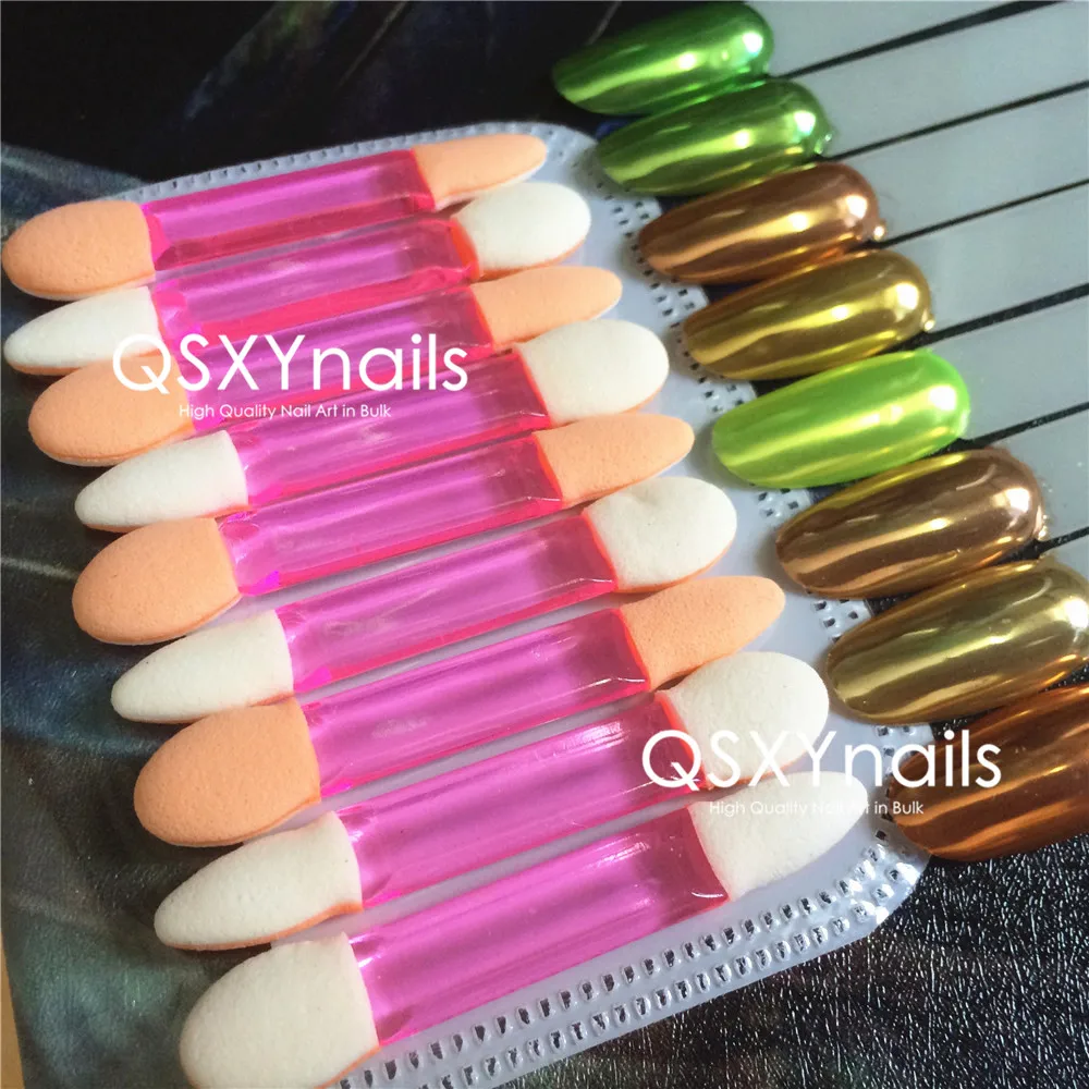 100pcs Good quality Sponge Puff Brush Double-sided Eyeshadow Stick Cosmetic Makeup Tool for Nail Art Mirror Powder Glitter
100pcs Good quality Sponge Puff Brush Double-sided Eyeshadow Stick Cosmetic Makeup Tool for Nail Art Mirror Powder Glitter