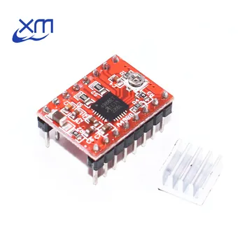 red version Free Shipping 50pcs/lot Reprap Stepper Driver A4988 Stepper Motor Driver Module + Heat sinks 3D Printer A71
red version Free Shipping 50pcs/lot Reprap Stepper Driver A4988 Stepper Motor Driver Module + Heat sinks 3D Printer A71