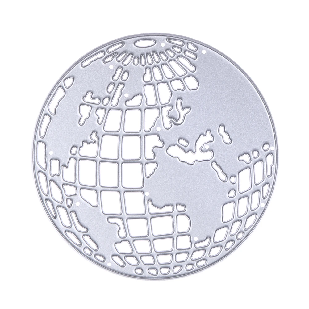 Scrapbooking Metal Cutting Dies Earth Globe DIY Photo Album Decorative Embossing Stencils Card Template
Scrapbooking Metal Cutting Dies Earth Globe DIY Photo Album Decorative Embossing Stencils Card Template