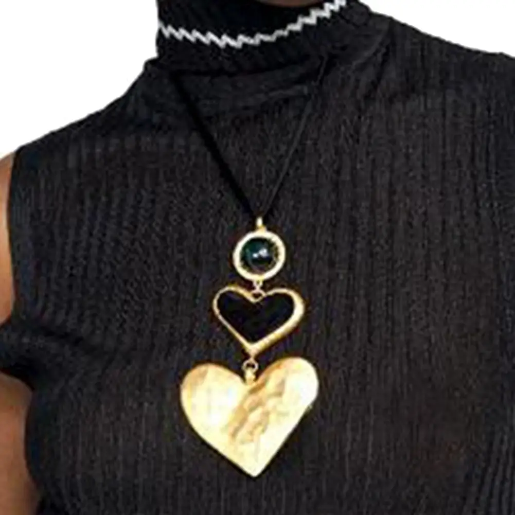 Fashion Big Love Heart Pendant Necklace Women Party Jewelry Collar Choker Clothes Accessories
Fashion Big Love Heart Pendant Necklace Women Party Jewelry Collar Choker Clothes Accessories