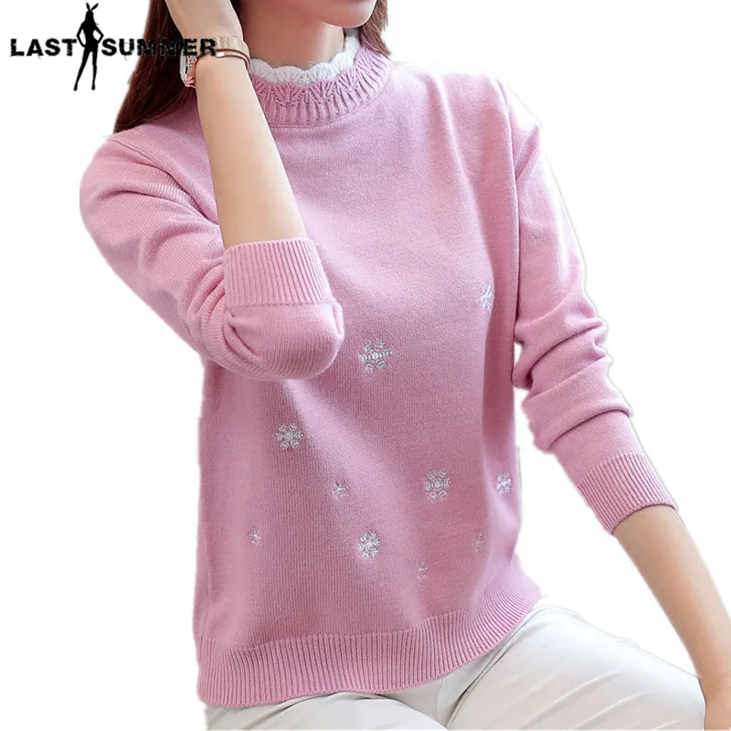 New Fashion 2022 Women Autumn Winter Embroidery Cartoon Sweater Pullovers Casual Warm Female Knitted Sweaters Pullover Lady
New Fashion 2022 Women Autumn Winter Embroidery Cartoon Sweater Pullovers Casual Warm Female Knitted Sweaters Pullover Lady
